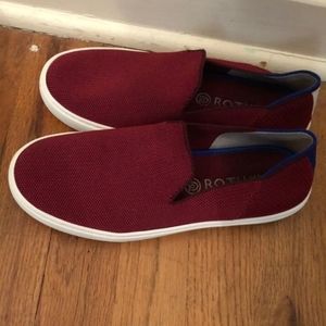 Rothy's Maroon Red Sneakers